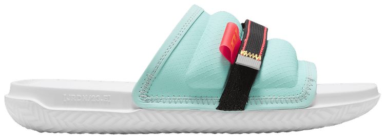 

Шлепанцы Air Jordan Jordan Super Play Slide 'Island Green Laser Orange', зеленый