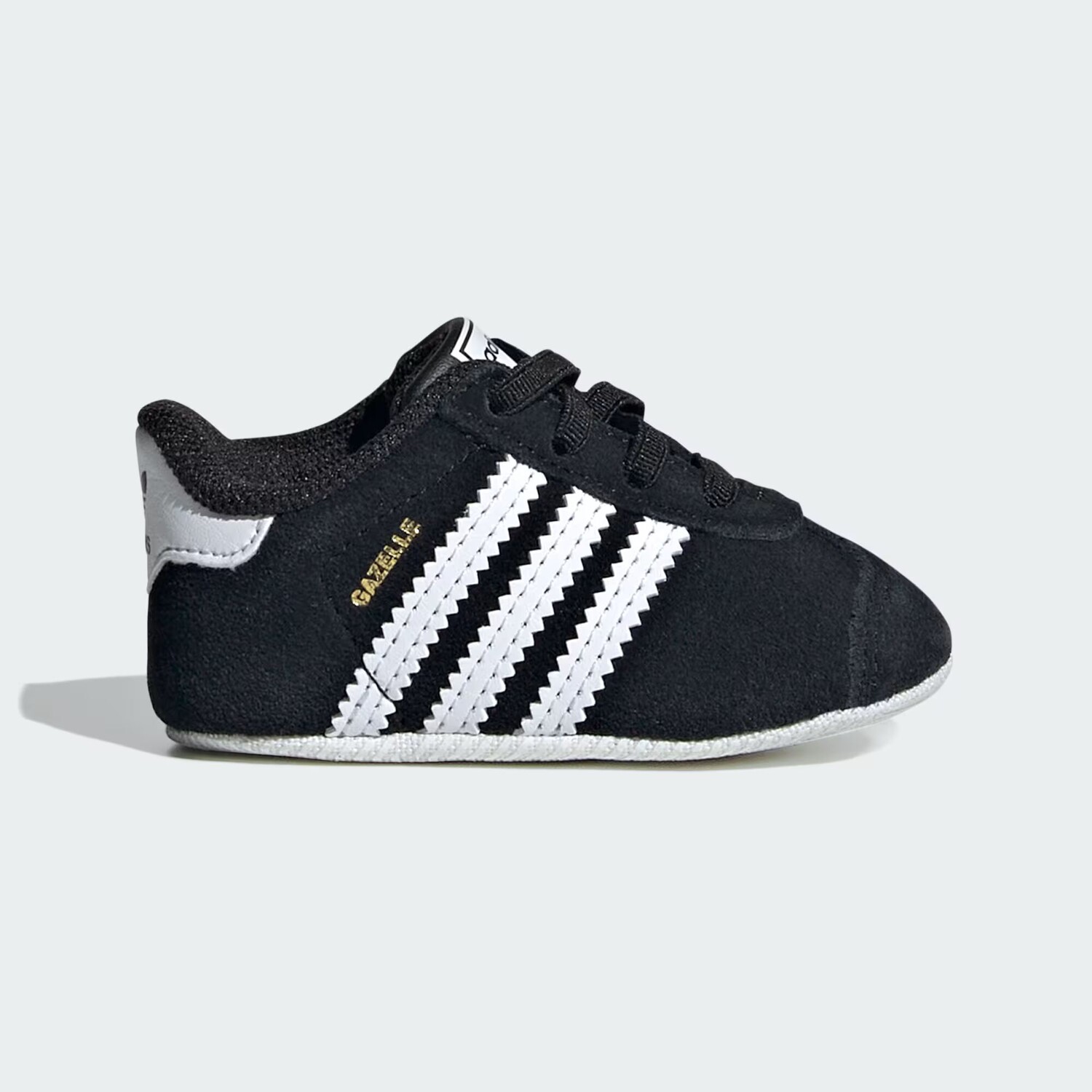 

Обувь для кроватки Gazelle Adidas, цвет Core Black/Cloud White/Cloud White