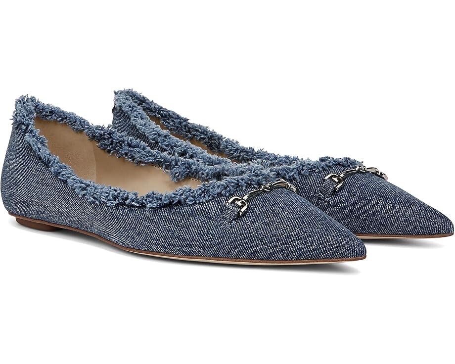 

Туфли на плоской подошве Sam Edelman Nori Fray, цвет Bluestone