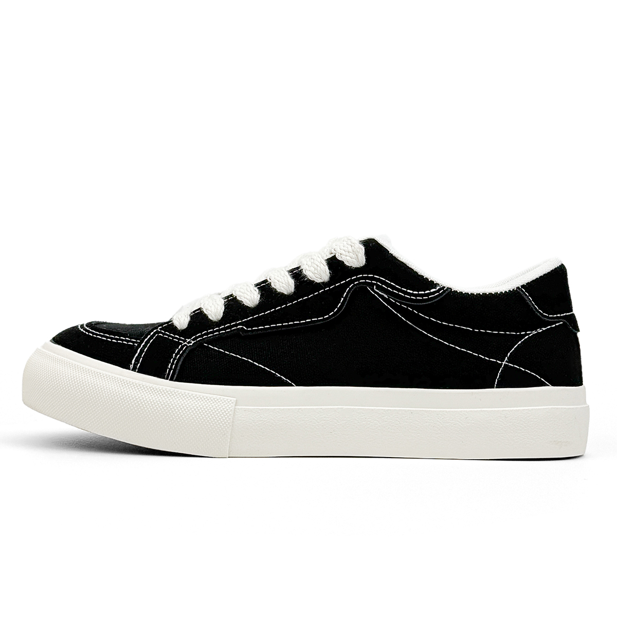 

VASIBAEN Низкие парусиновые туфли Coverage Cushioning, мужские, черные