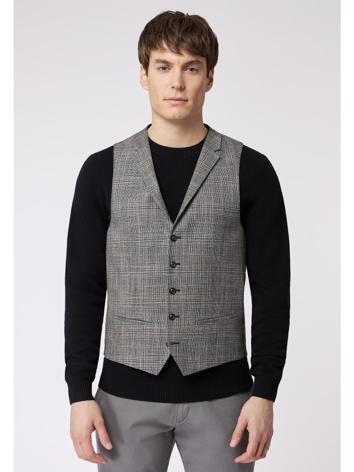 

Жилет Roy Robson Anzugweste Im Slim Fit, серый