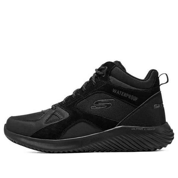 

Кроссовки bounder 'blast back - black' Skechers, черный