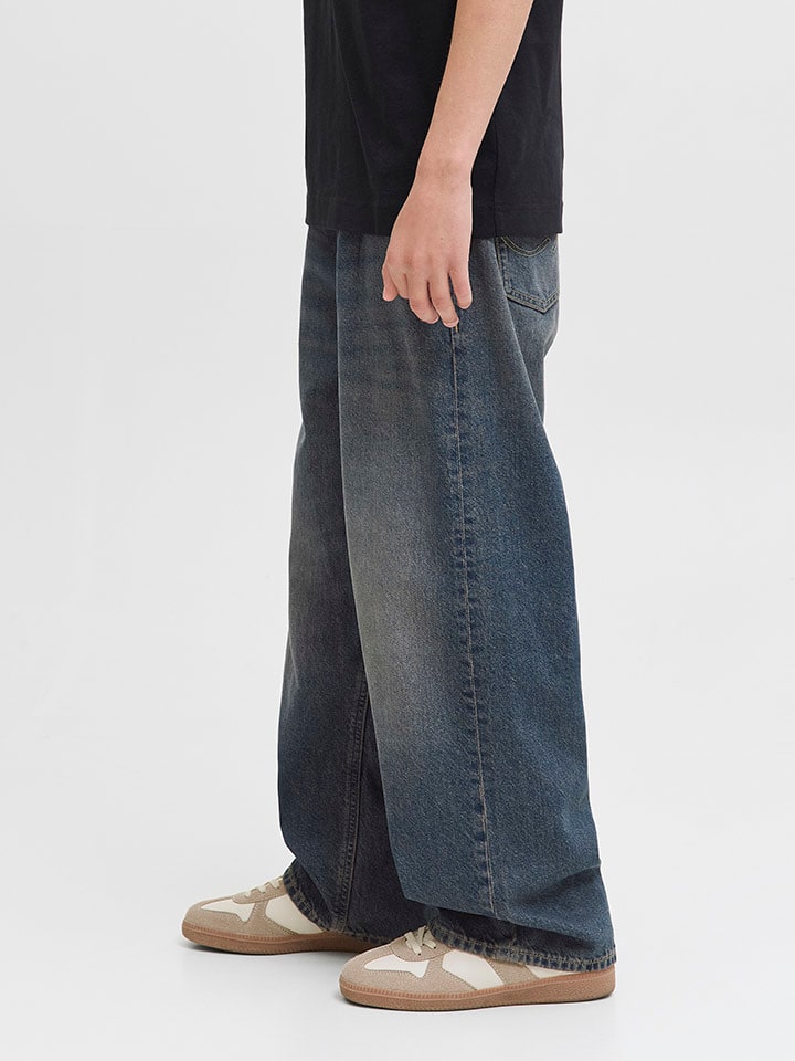 JACK & JONES Junior Джинсы «Рон» - удобный крой - синего цвета — фото 4