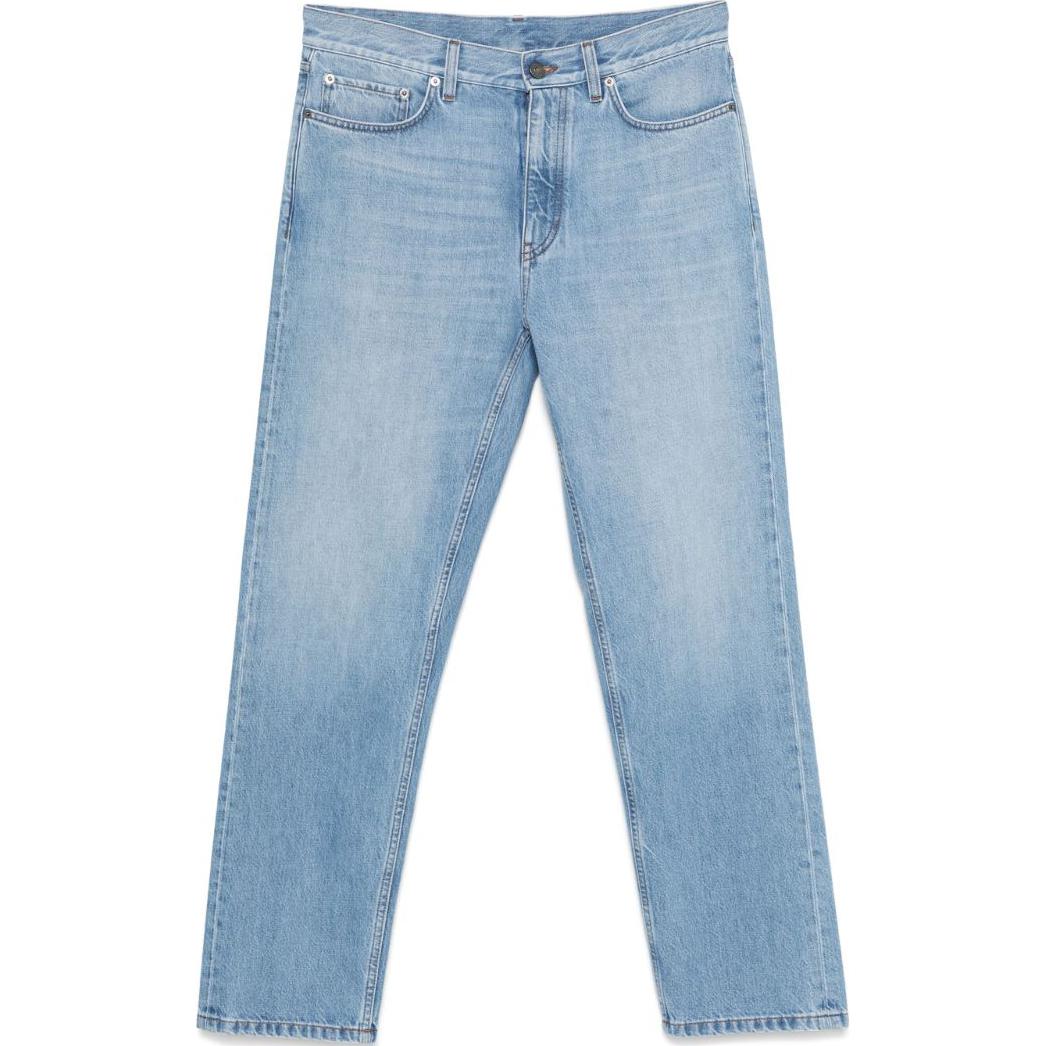 

Джинсы Zegna с нашивкой логотипом Ermenegildo Zegna, светло-голубой