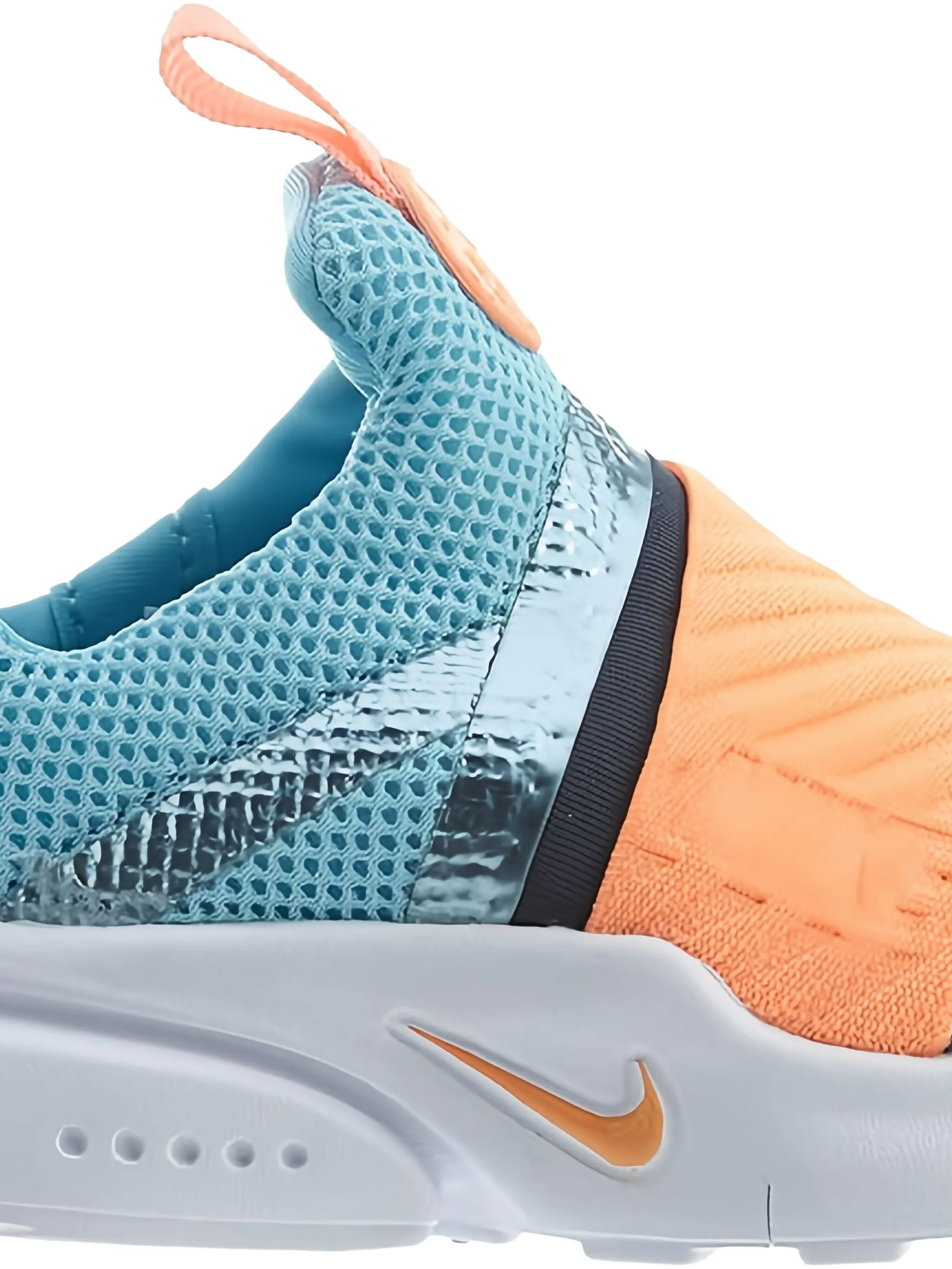 Кроссовки Presto Extreme Gaze/Orange Pulse/Black/White Nike Kids, синий — фото 3