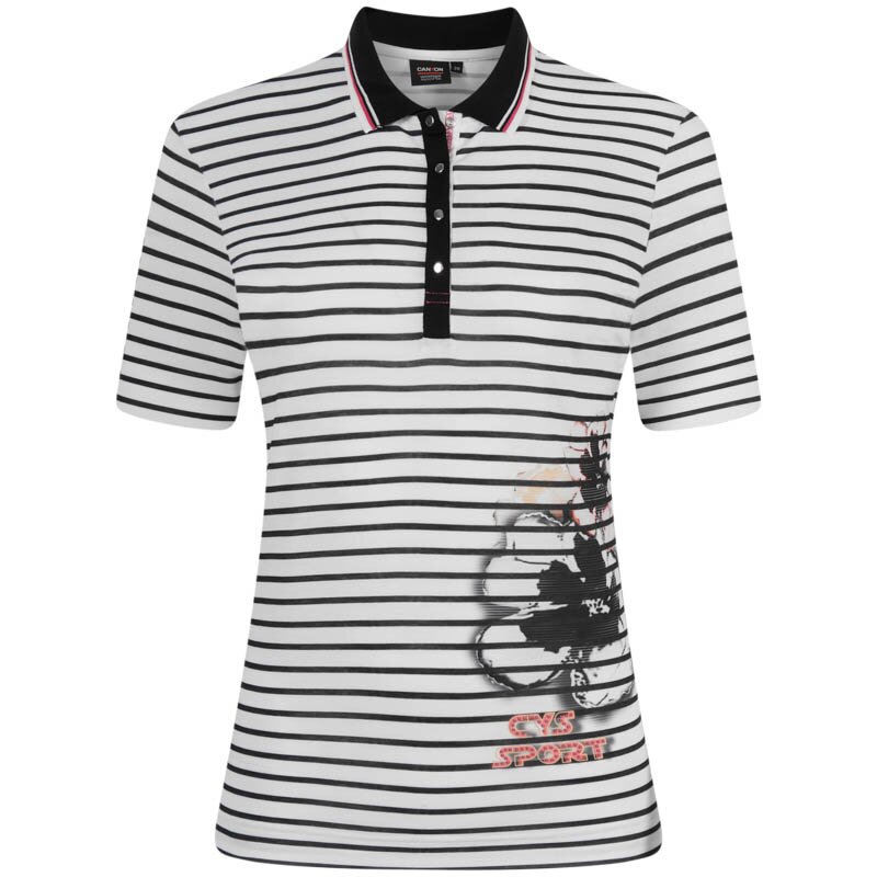 

Рубашка поло с рукавом 1/2 Canyon, черный