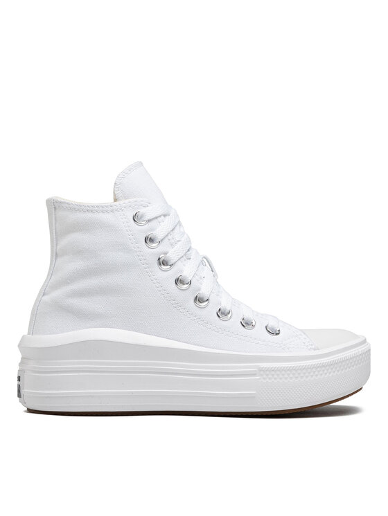 Тканевые кроссовки Chuck Taylor All Star Move Platform 568498C Converse, белый
