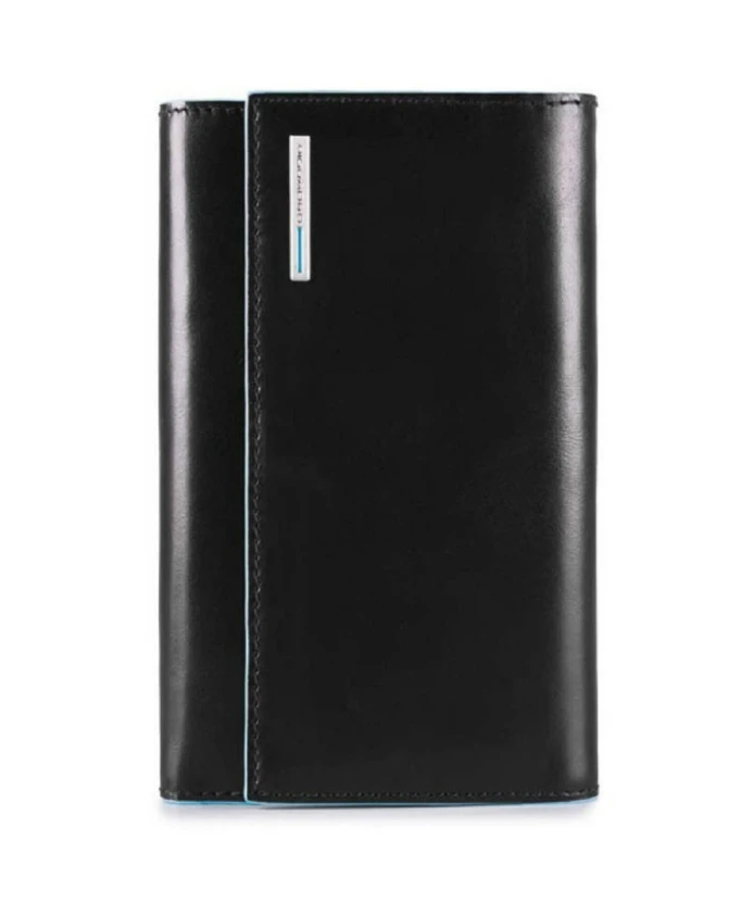 

Кожаный кошелек S с RFID защитой Piquadro, черный
