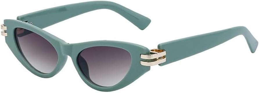 

Винтажные солнцезащитные очки MUTYNE «кошачий глаз» маленького размера для женщин, роскошные модные солнцезащитные очки «кошачий глаз» для женщин, трендовые солнцезащитные очки, C6greenbrown