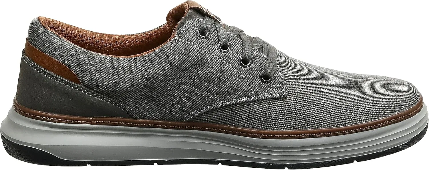 Мужские кроссовки Skechers Moreno Ederson, Taupe Canvas — фото 4