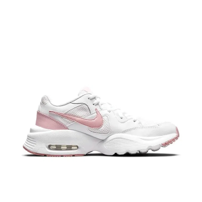 Детские повседневные кроссовки унисекс Nike, White Pink — фото 3