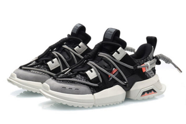 Массивные кроссовки titan x 2019 new york fashion week Li-Ning, черный — фото 3