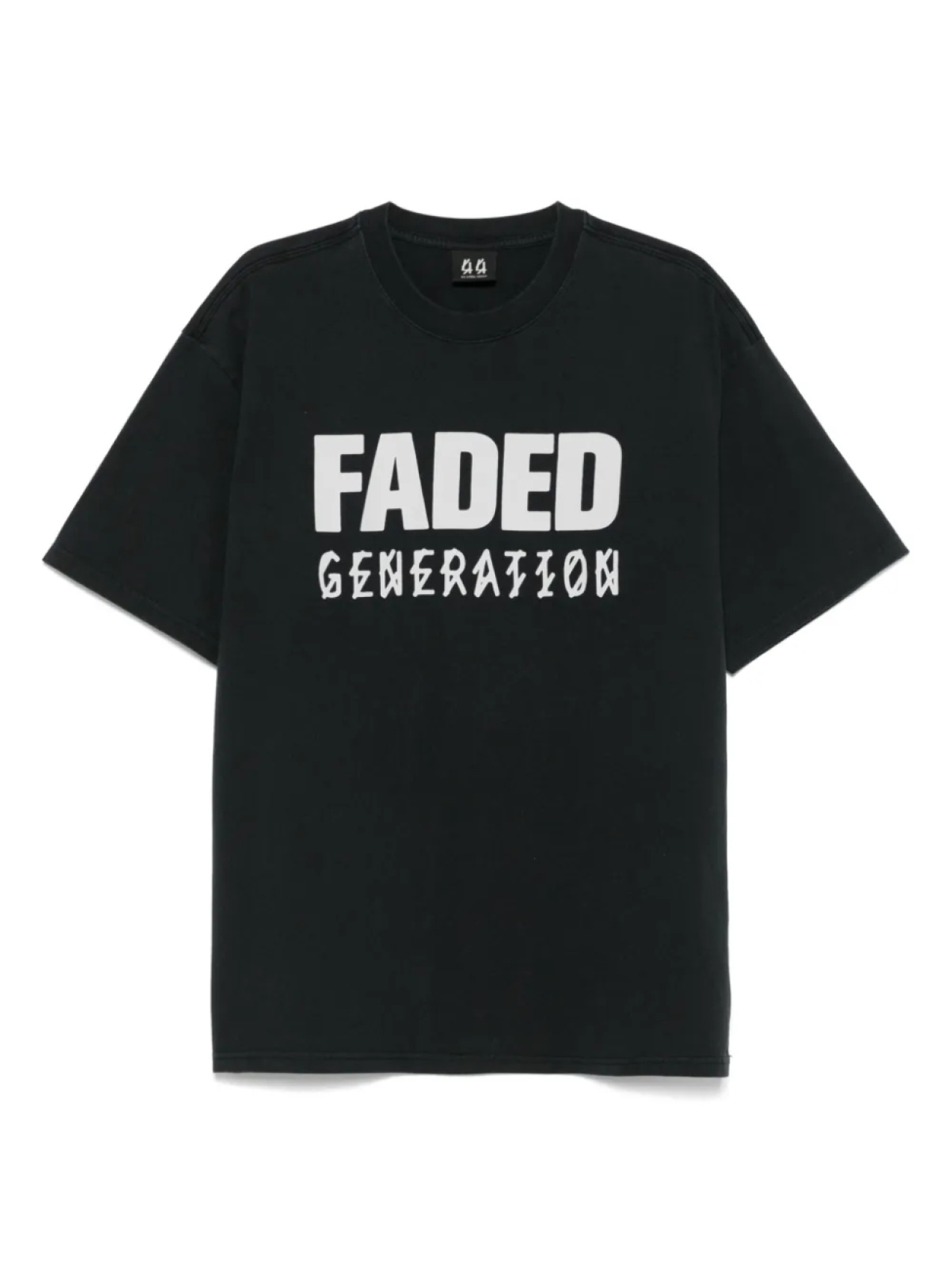 

44 LABEL GROUP футболка Faded Gen, черный