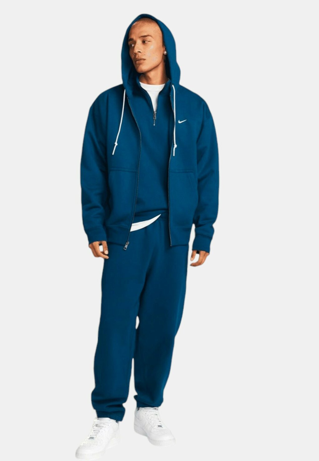 

Толстовка на молнии Nike Sportswear, синий