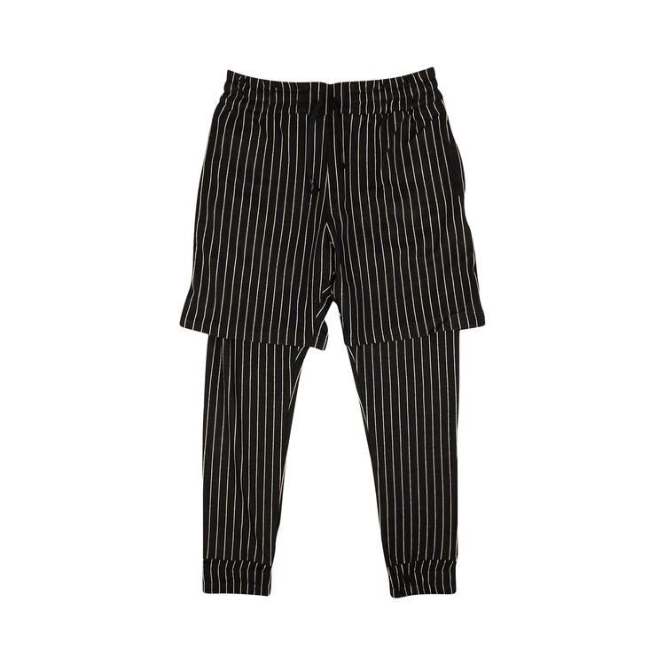 

Брюки Pyer Moss Pinstripe Pant Black, черный