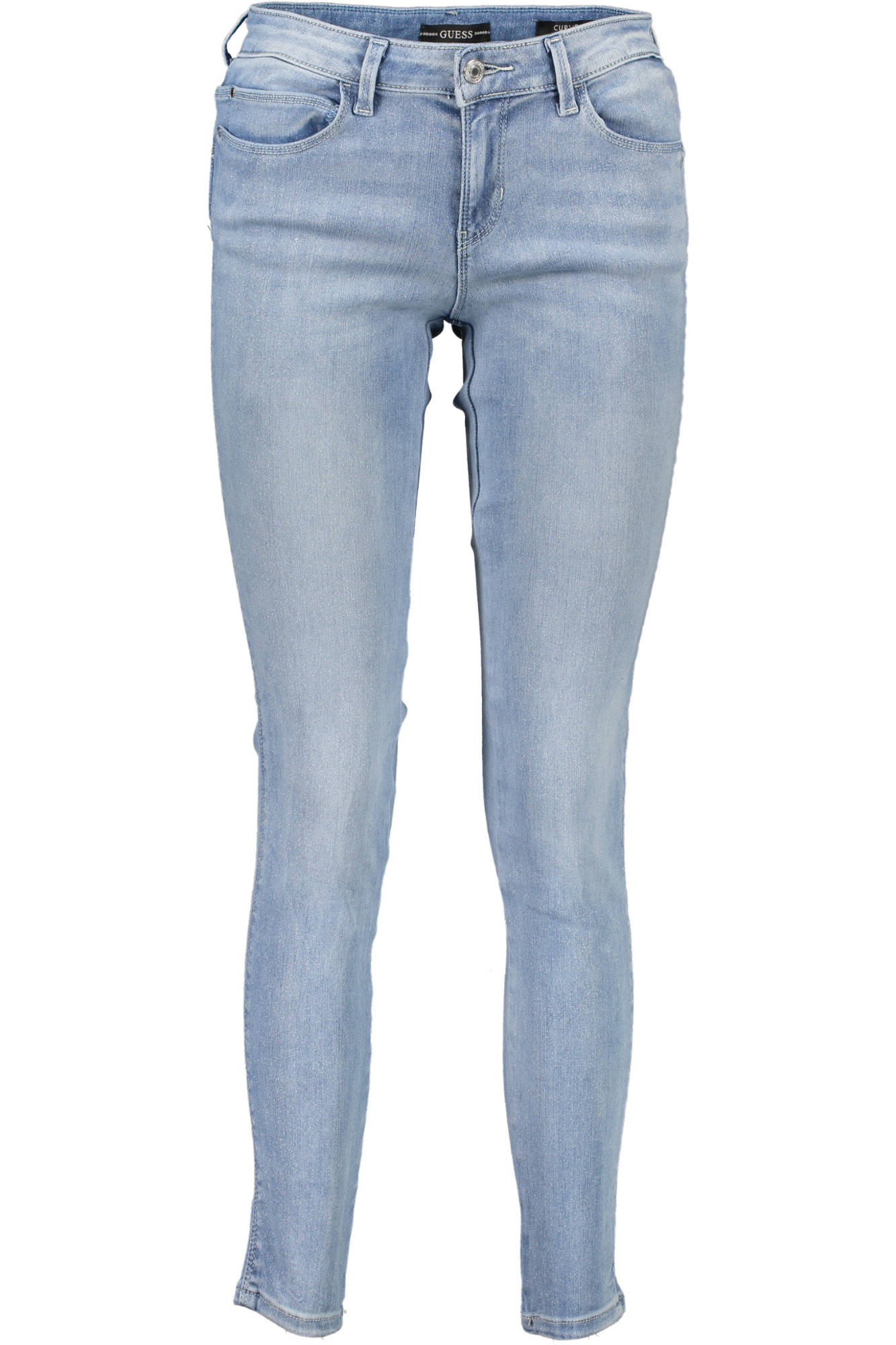 

Джинсы женские Guess Jeans с логотипом, светло-голубой