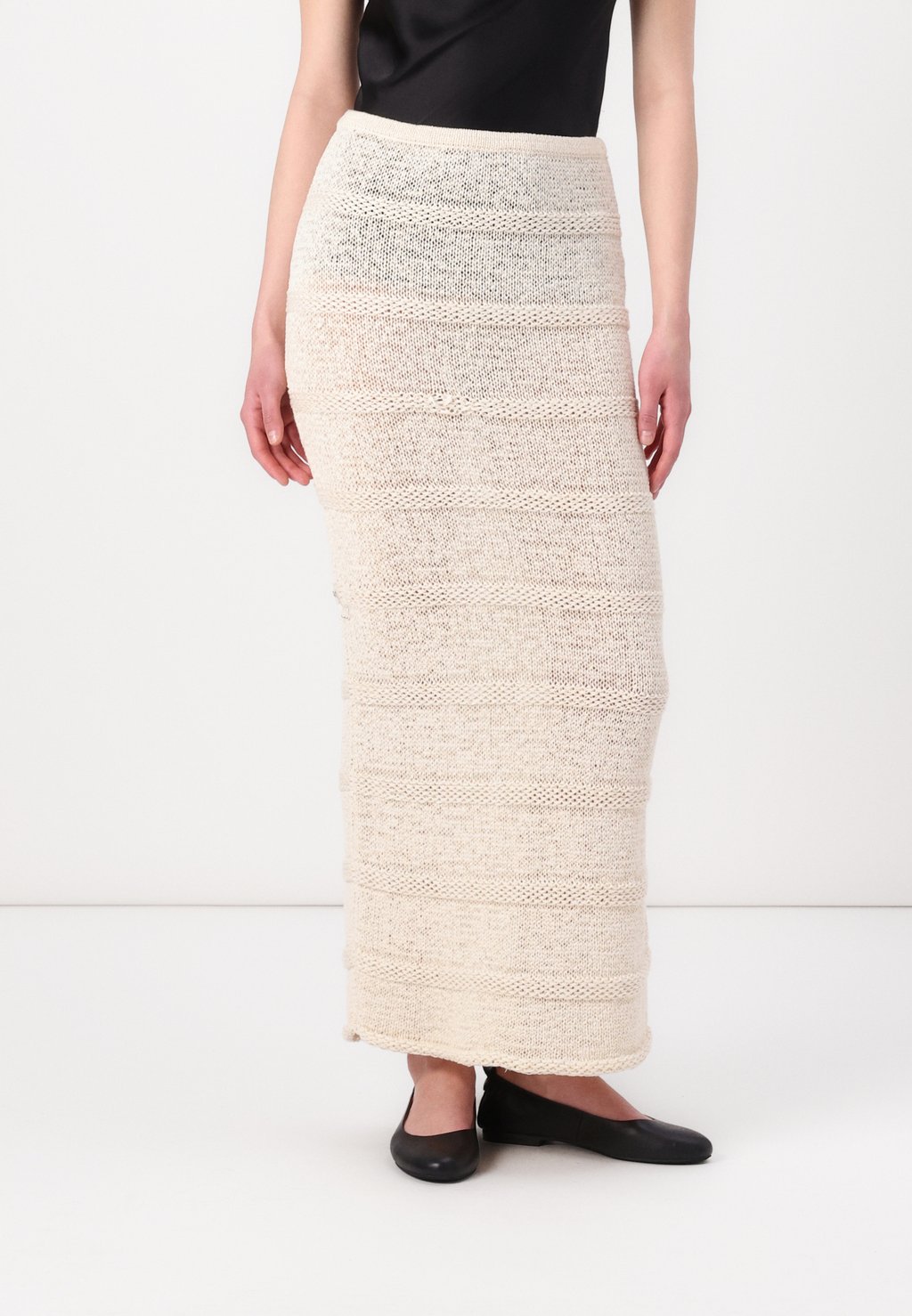 

Юбка макси SANETTIE SKIRT Samsøe Samsøe, кремовый