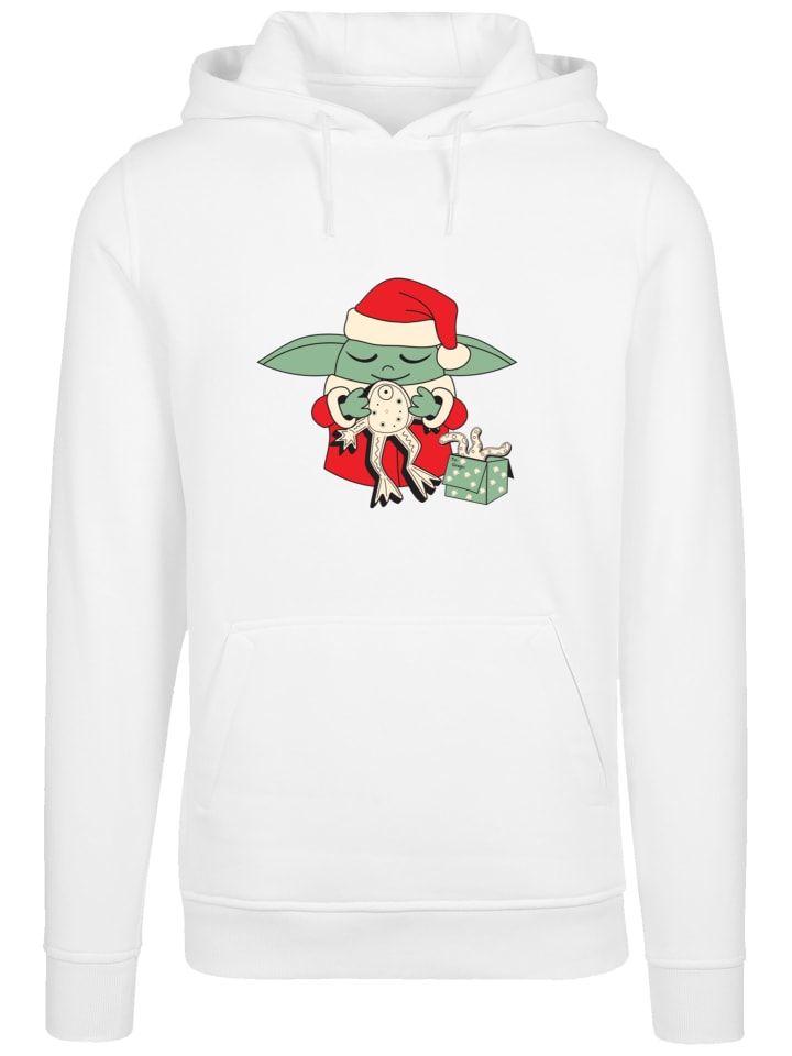 

Пуловер F4NT4STIC Hoodie Star Wars Grogu To You XMAS, белый