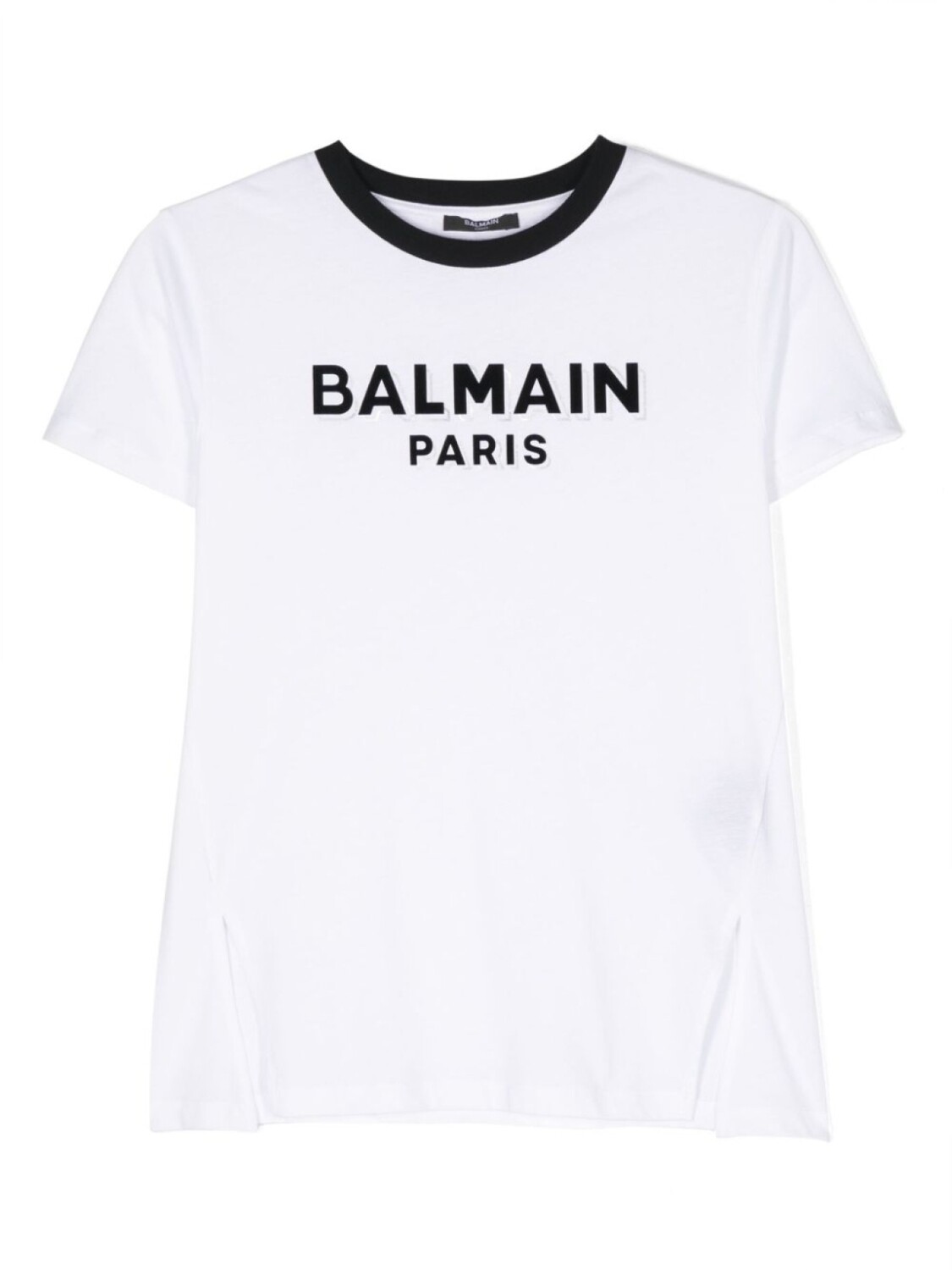 

Balmain Kids футболка с логотипом, белый