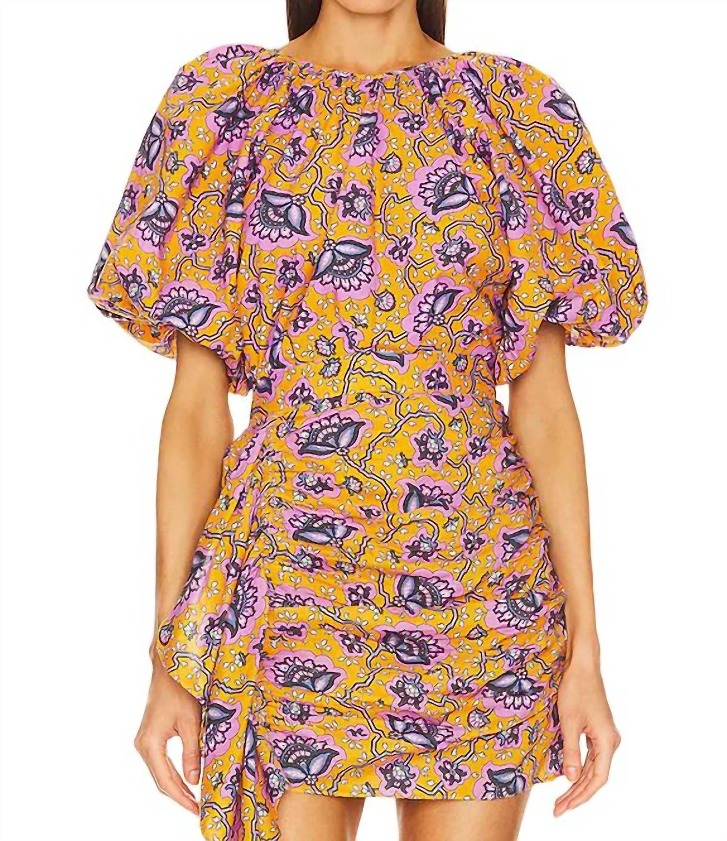 

Блуза Rowan Top в цвете Gold Lotus Rhode