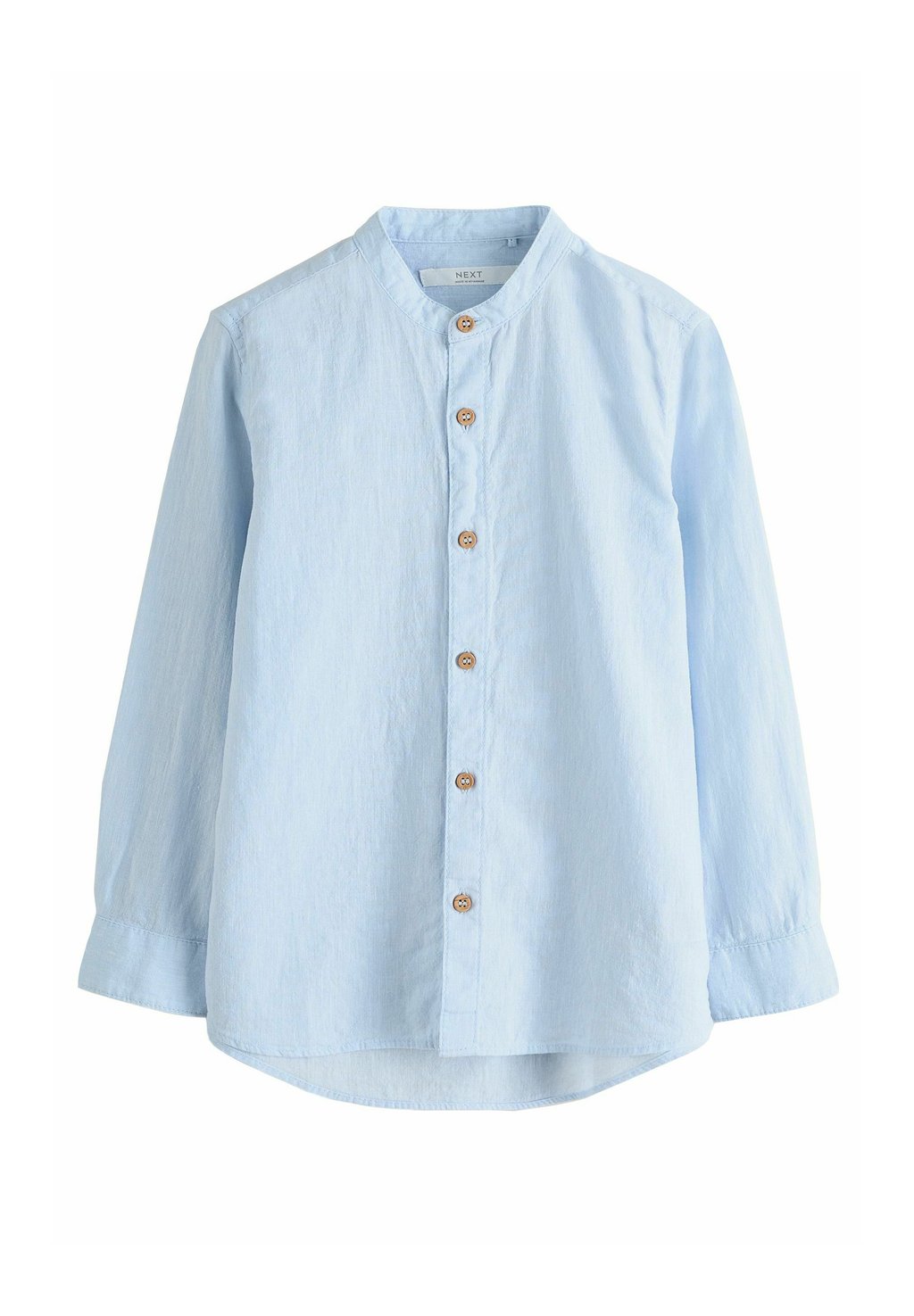 

Рубашка GRANDAD COLLAR LONG SLEEVE STANDARD Next, синий