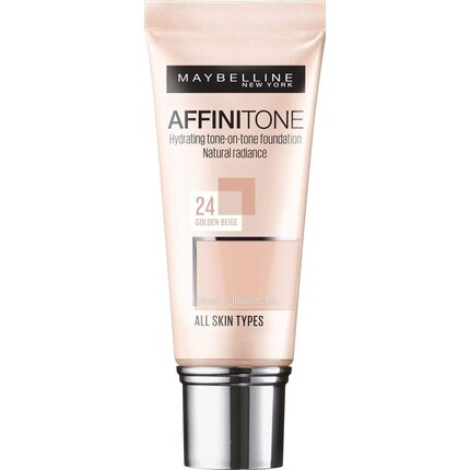 

Тональный крем Maybelline Affinitone 24 Golden Beige, 30 мл, Maybelline New York