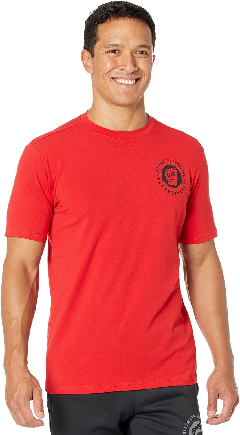 

Футболка с коротким рукавом и круглым вырезом UFC, красный