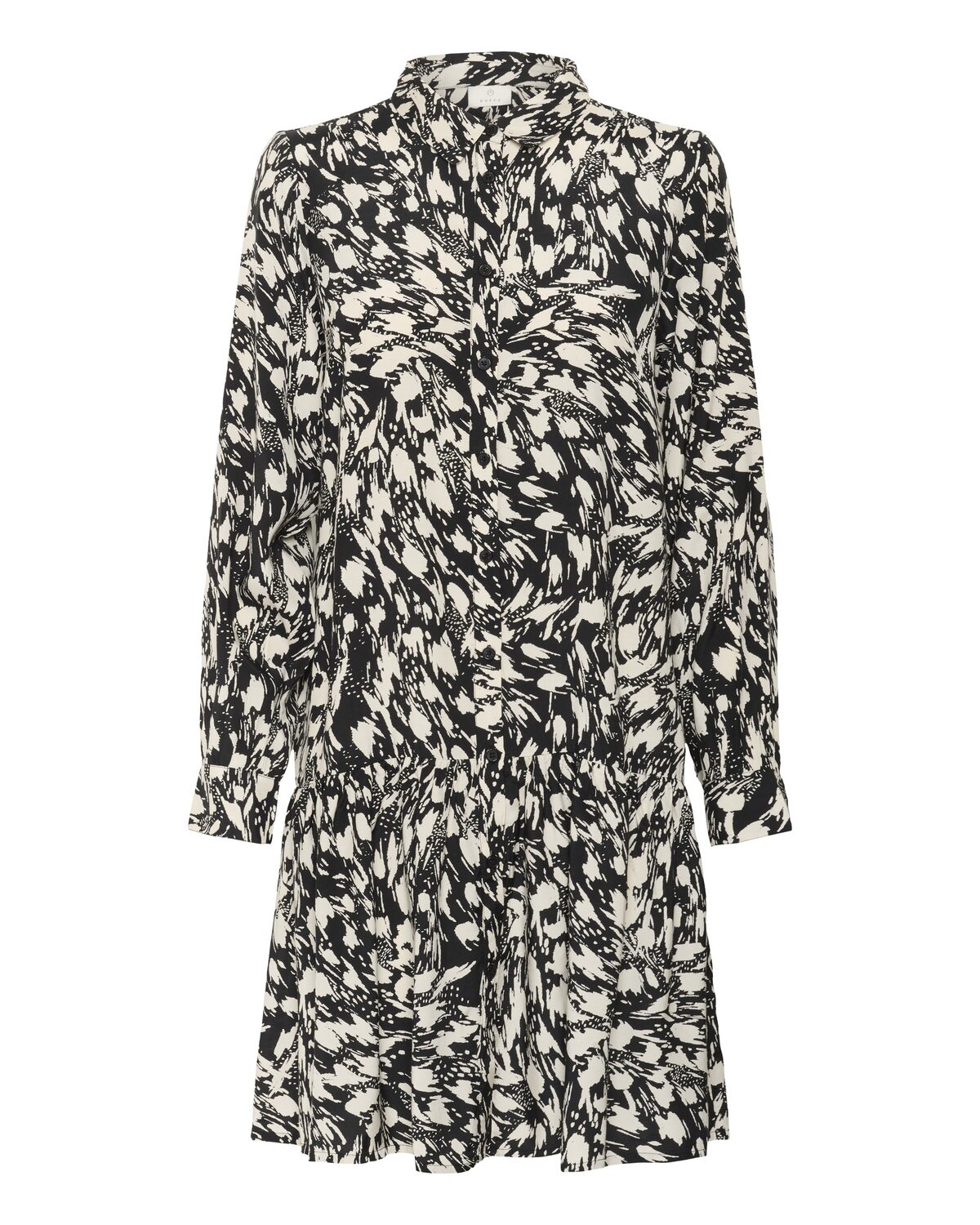 

Kaffe Платье-рубашка 'KAJamie' в черном цвете