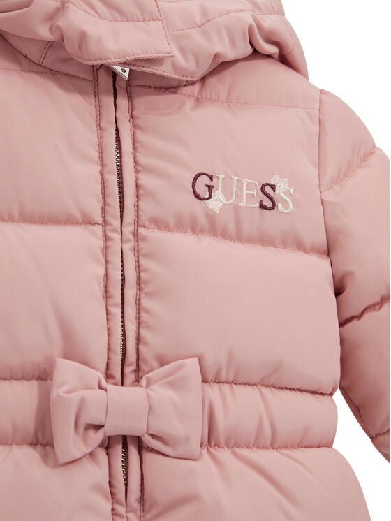 Зимняя куртка regular fit A5BL02 WB240 Guess, розовый — фото 3