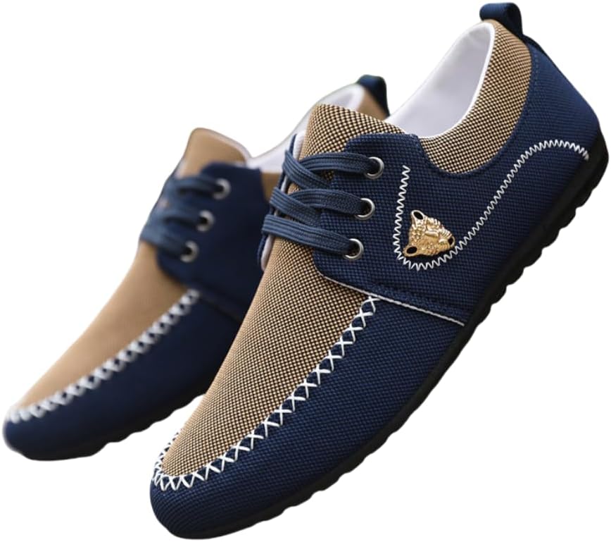 

Мужские дерби кроссовки, повседневные прогулочные туфли с шнуровкой спереди Hhhchpm, хаки