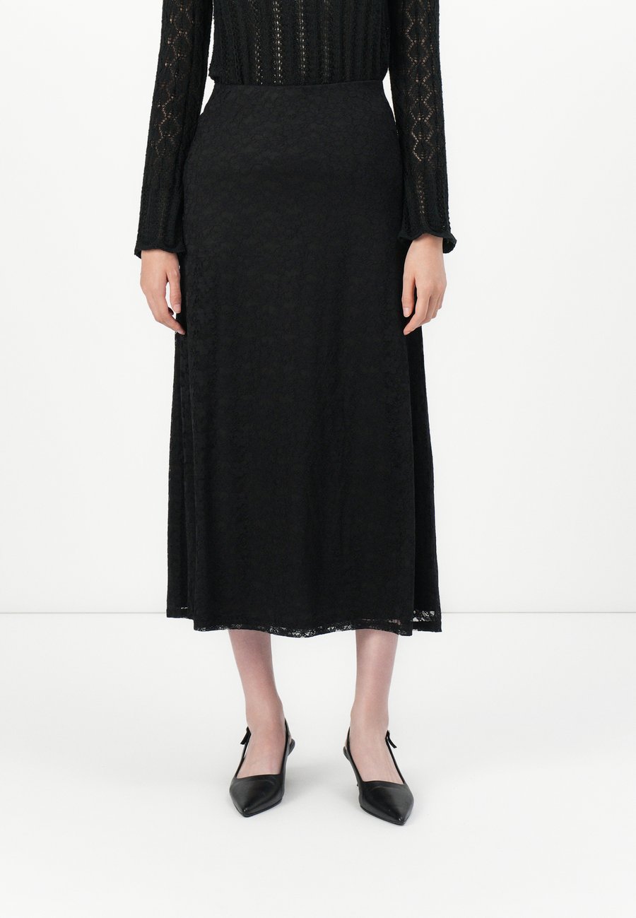 

Юбка ONLY ONLCHIGO CALI LIFE ANKLE SKIRT, Black