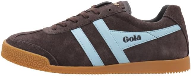 

Мужские модные кроссовки Gola Harrier, голубой/коричневый/светло-голубой