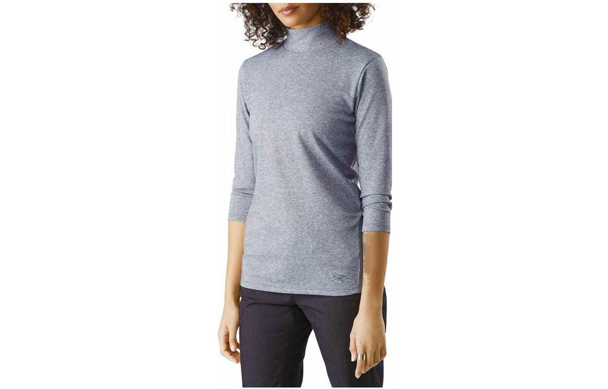 

Футболка LUMIN с втачными рукавами женская Arcteryx, цвет Solitude Gray/Solitude Heather