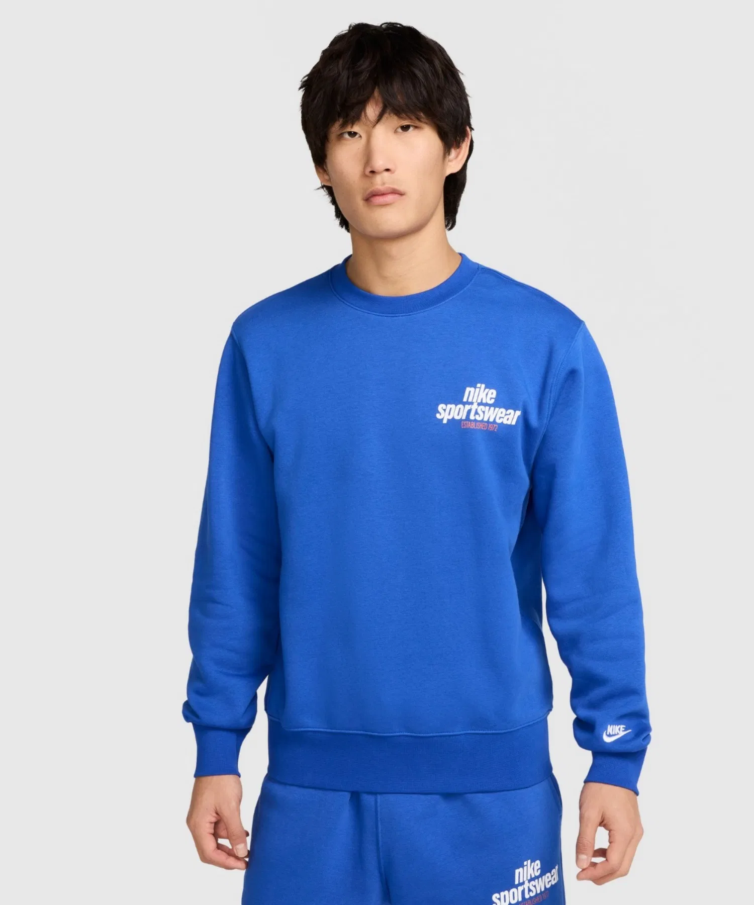 Мужская флисовая толстовка Nike Club HJ2174-480 Game Royal