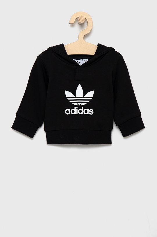 Детский спортивный костюм adidas Originals H25218, черный — фото 2