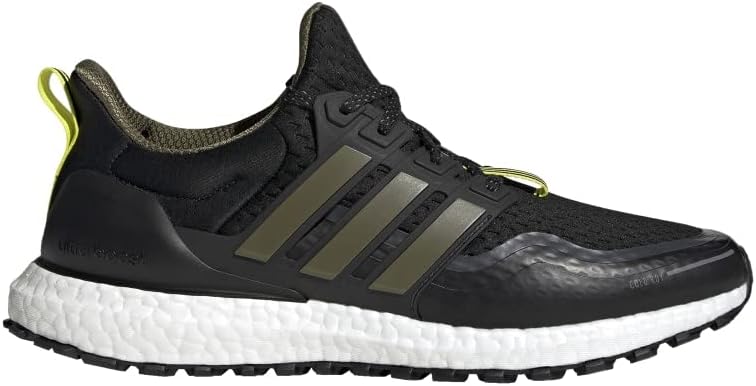 Мужские кроссовки для бега Adidas Ultraboost Ultra Boost C.Rdy DNA - серые, черный/оливковый/металлик — фото 2