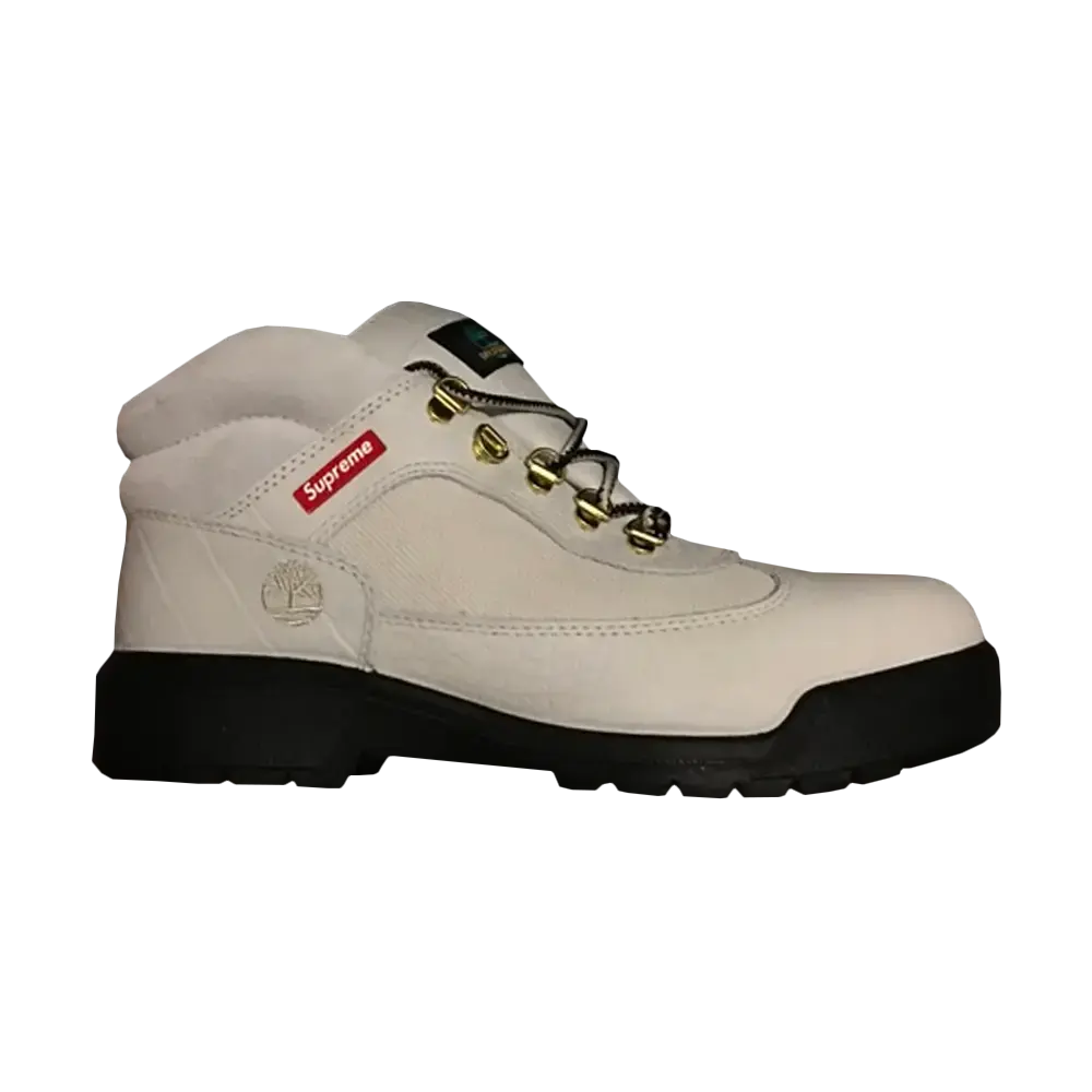 Ботинки Supreme x Timberland Field, белый