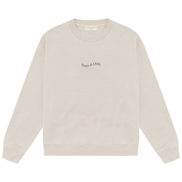 

Свитер Museum of Peace & Quiet Wordmark Crewneck, Bone