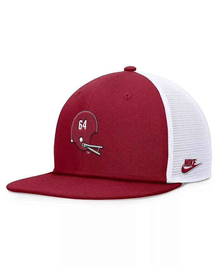 

Мужская бейсболка Snapback Alabama Crimson Tide Legacy Pro, малиново-белая Nike