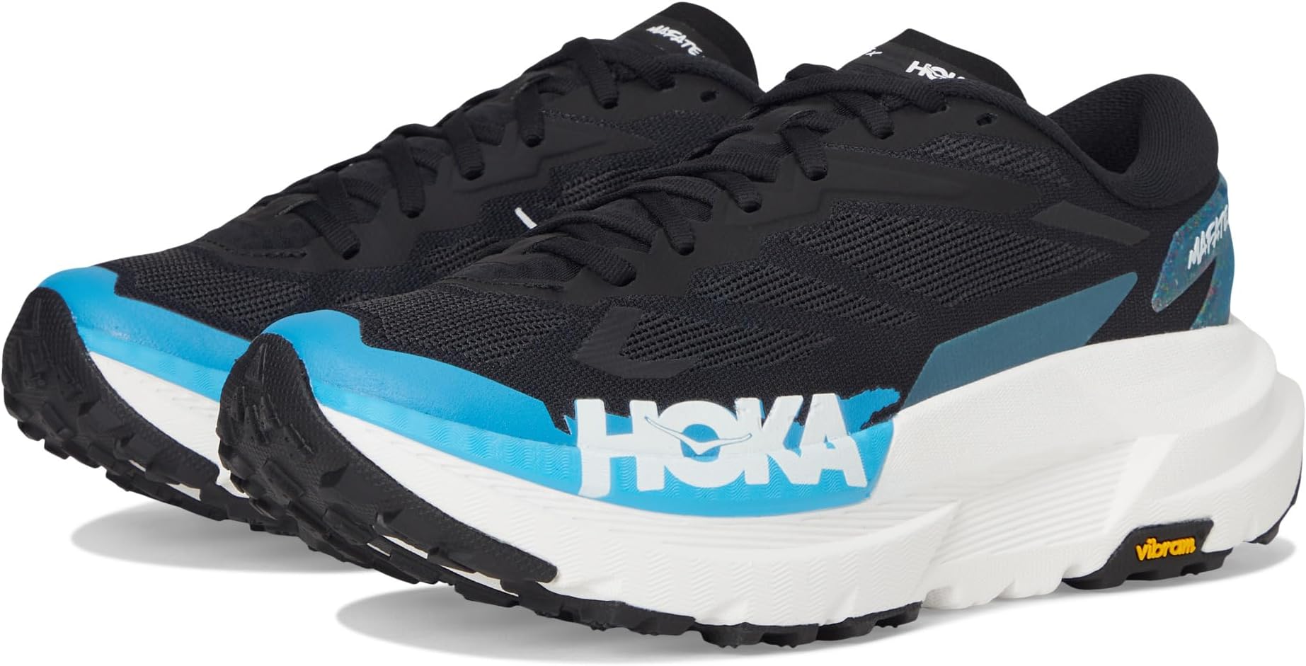 

Кроссовки Hoka Mafate X, цвет Black/Skyward Blue