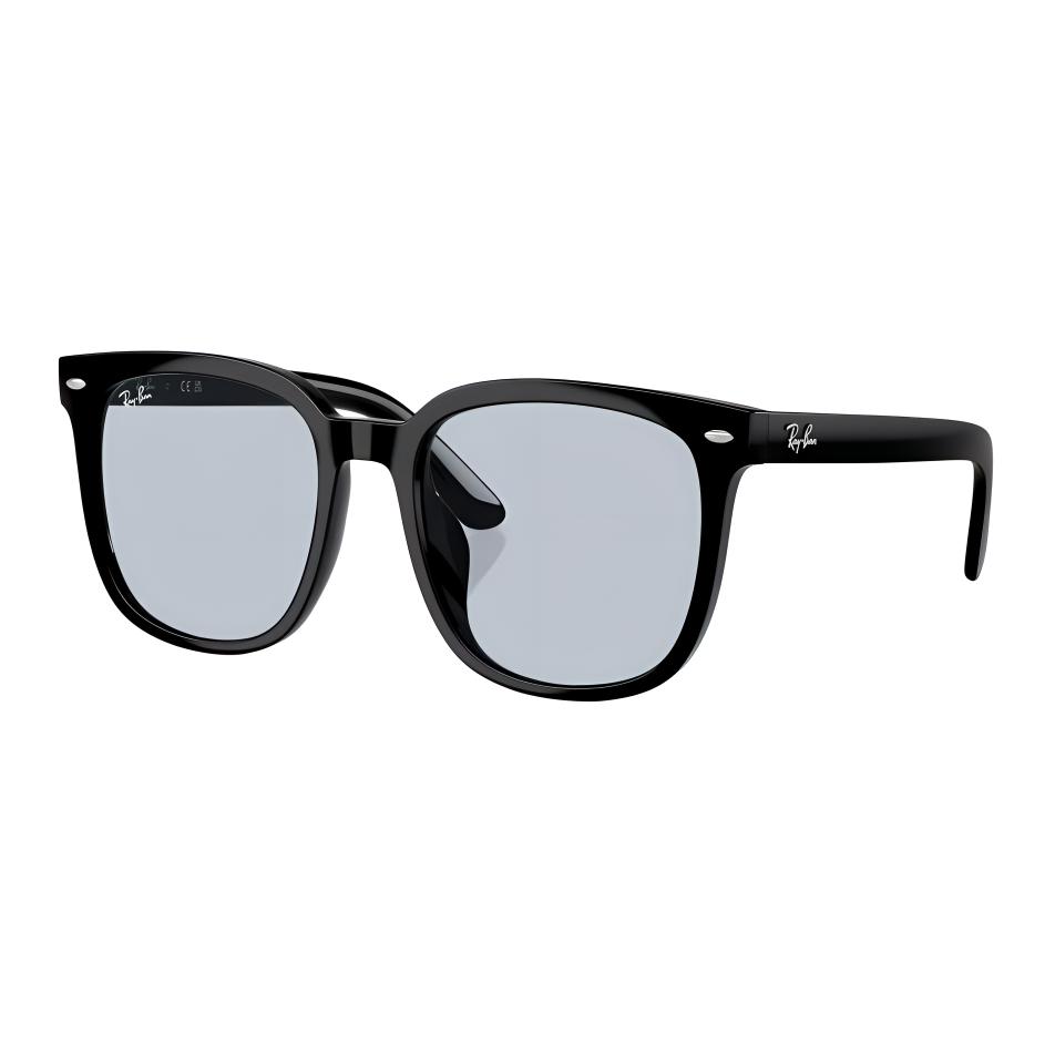 

RayBan Литьевые квадратные солнцезащитные очки женские черные, Black