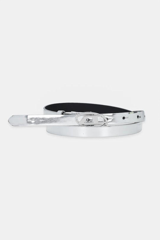 

Ремень Oval D Logo B-1DR 13 Diesel, серебряный