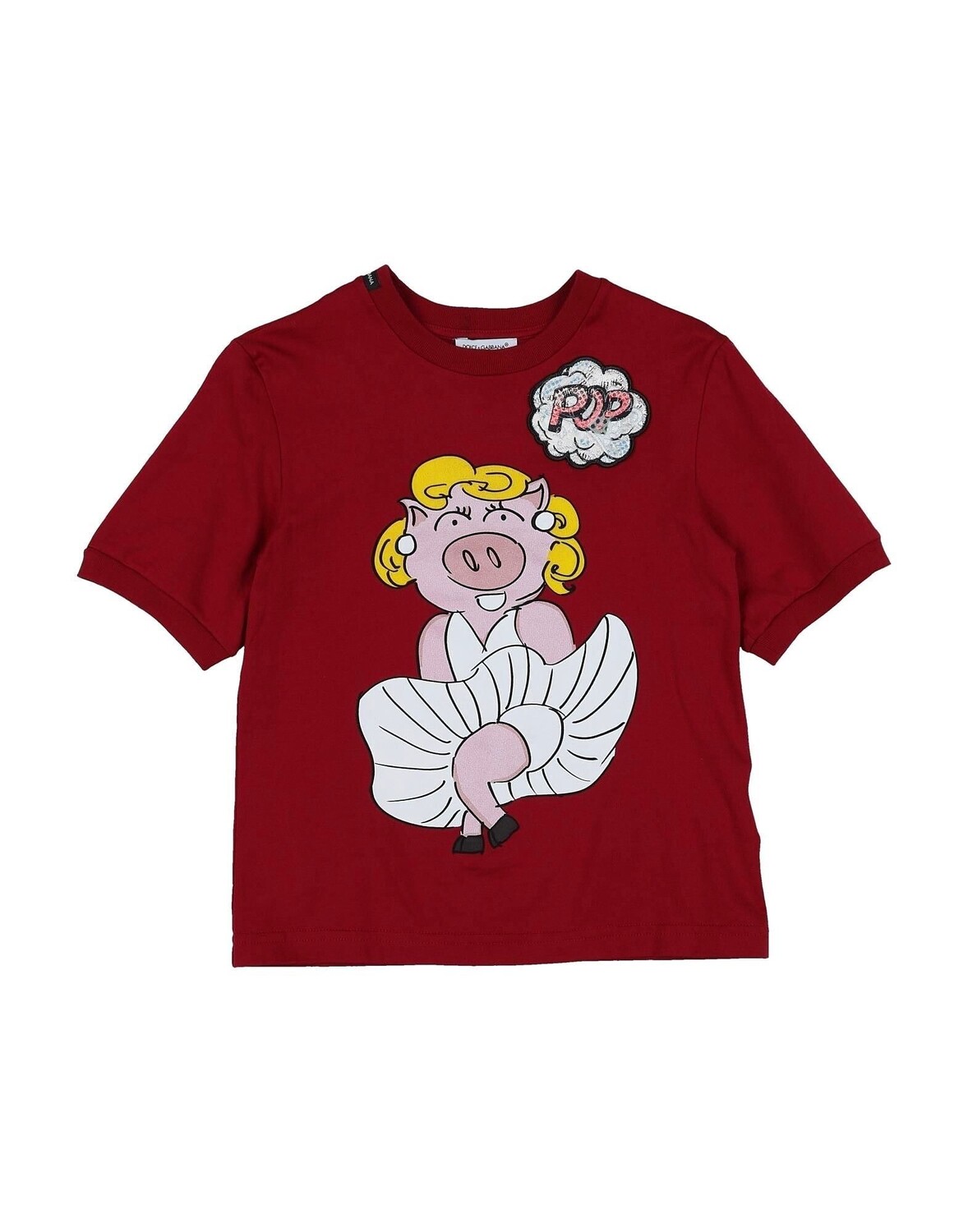 

Футболка Dolce&Gabbana, бордовый