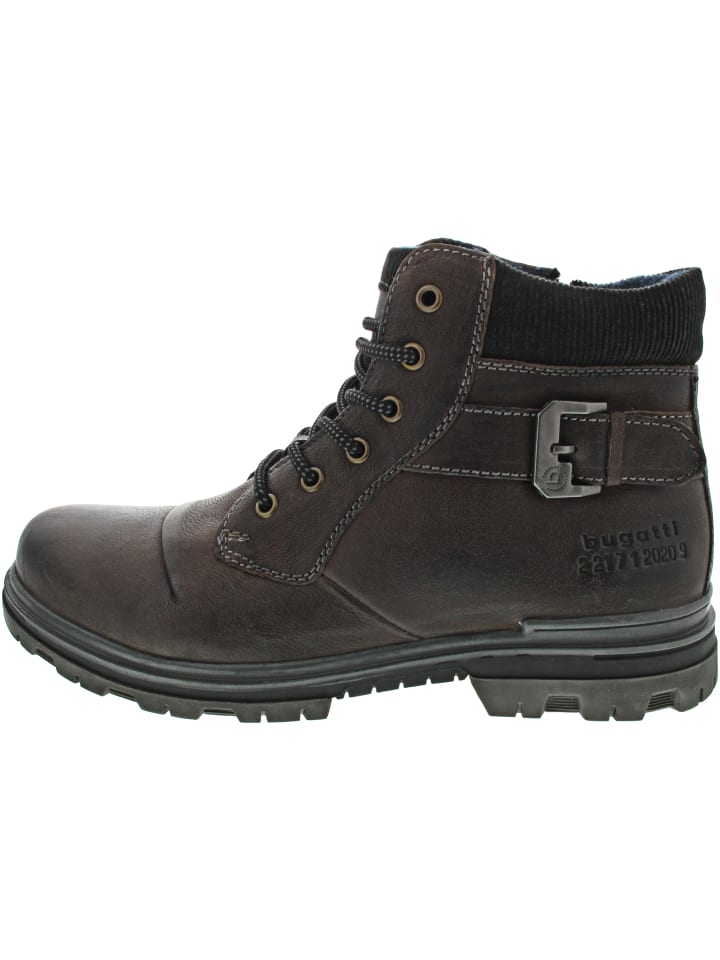 

Bugatti Коричневые ботильоны на шнуровке