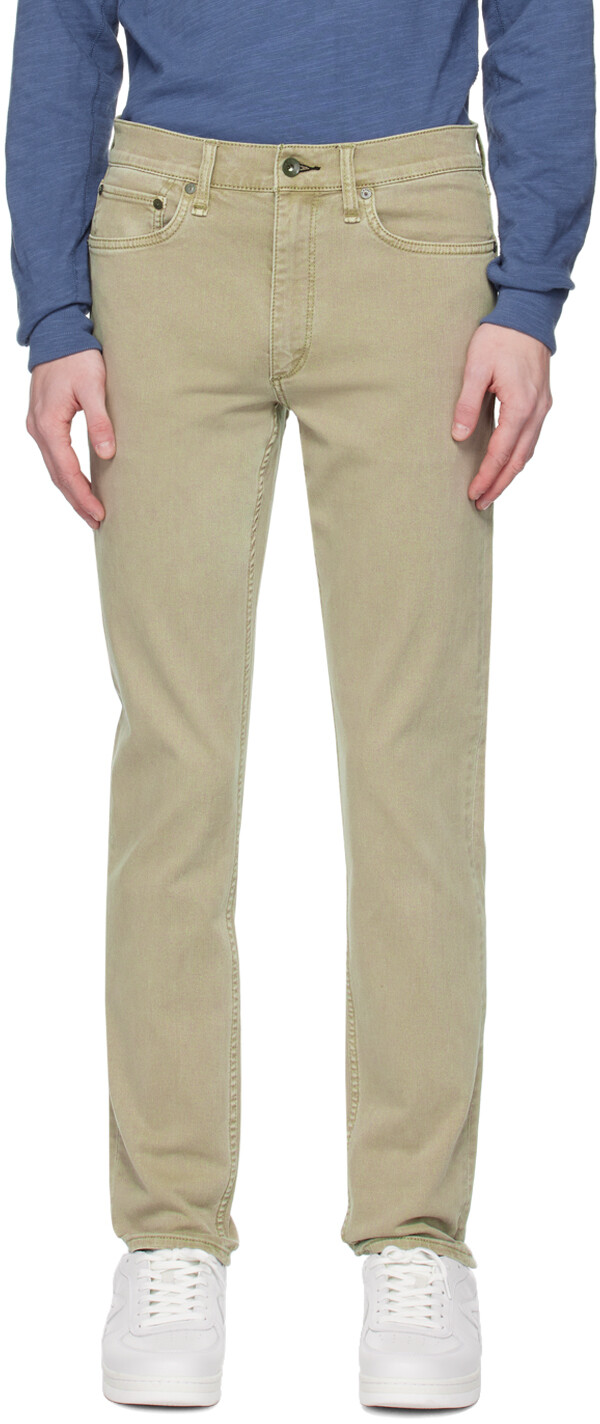 

Серые джинсы скинни 2 Rag & Bone, цвет Oak