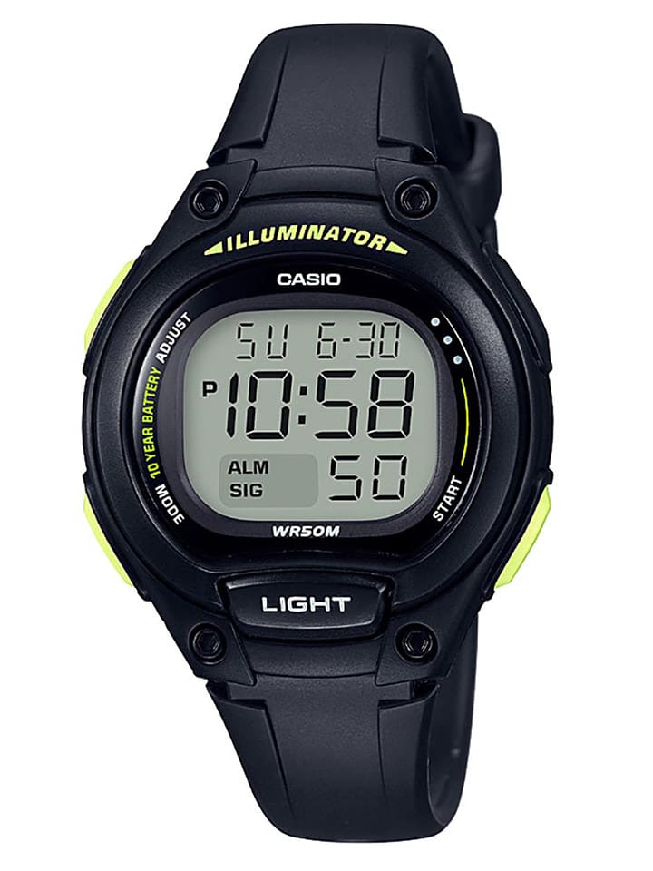 

Кварцевые часы Casio Collection в черном цвете