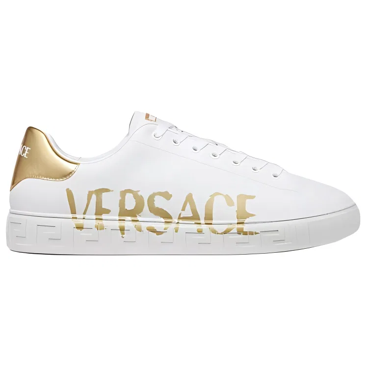 Кроссовки скейтбордические Greca VERSACE Original Shoe Box белые — фото 3
