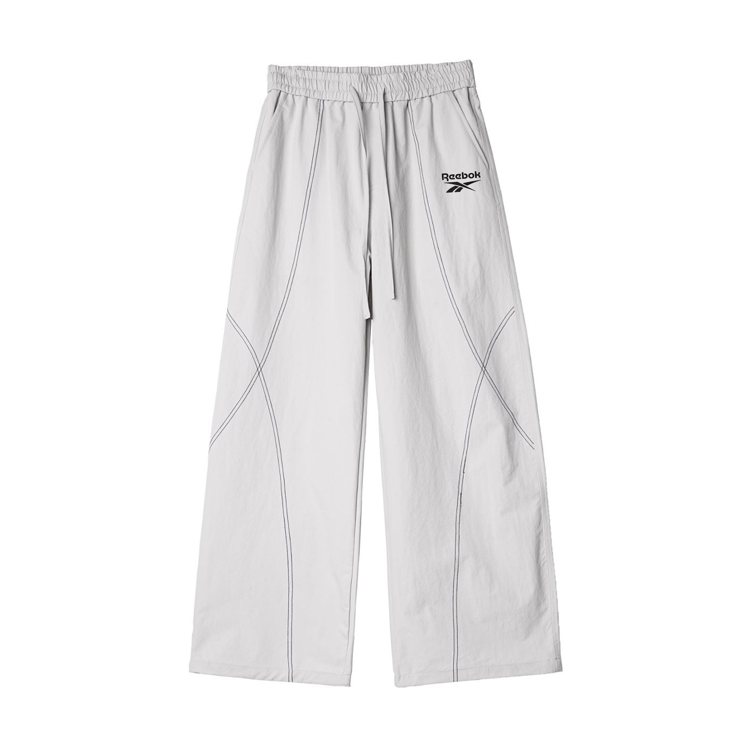 

Повседневные брюки Unisex Moderate Straight Fit Reebok, светло-серый