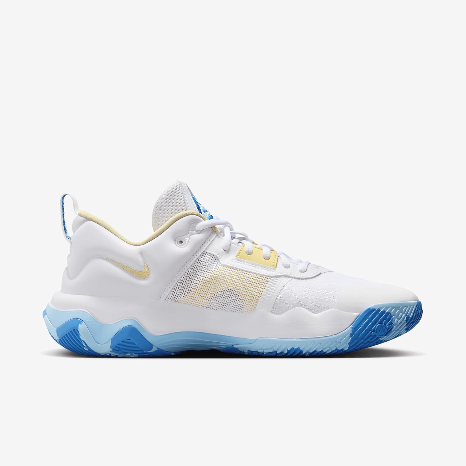 Мужские кроссовки Nike Three Quarters Tall, White Helles Laserorange Weiches Gelb — фото 3