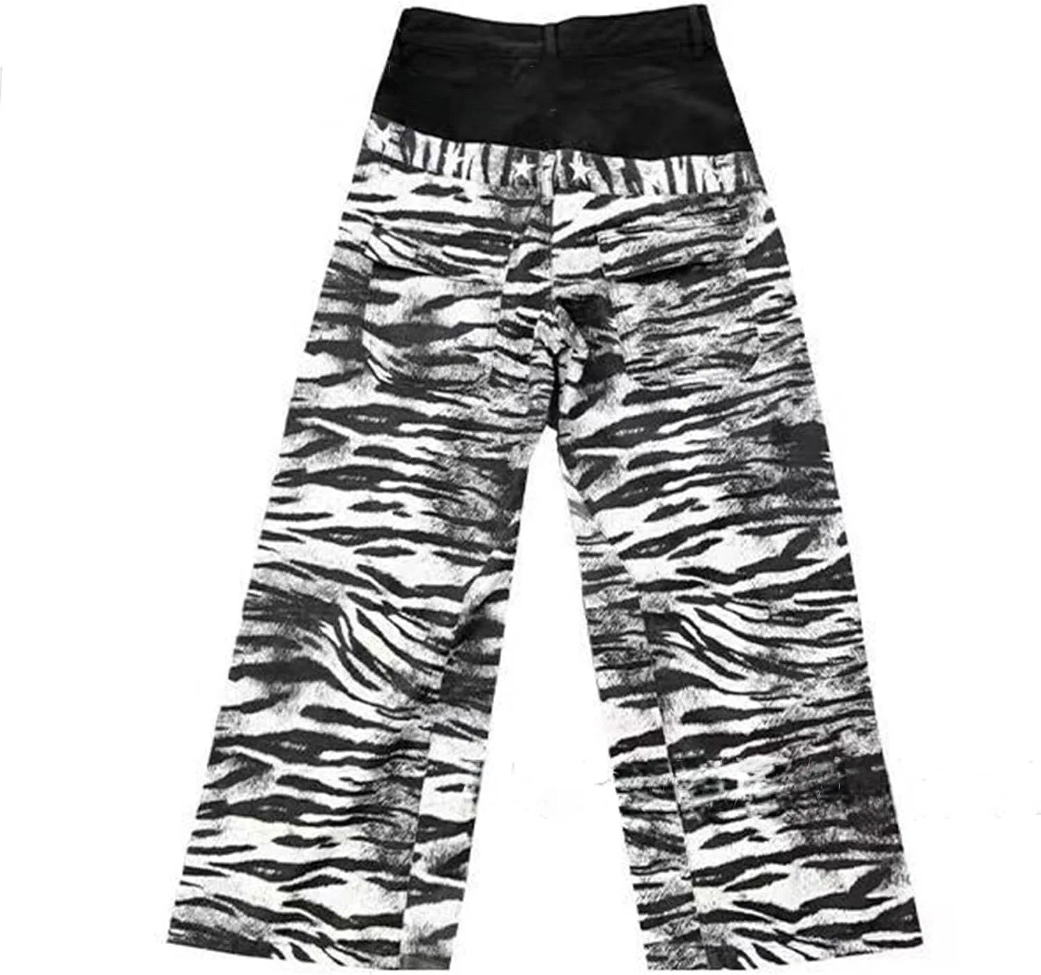 Джинсы с принтом Zebra Jeans, Black — фото 4